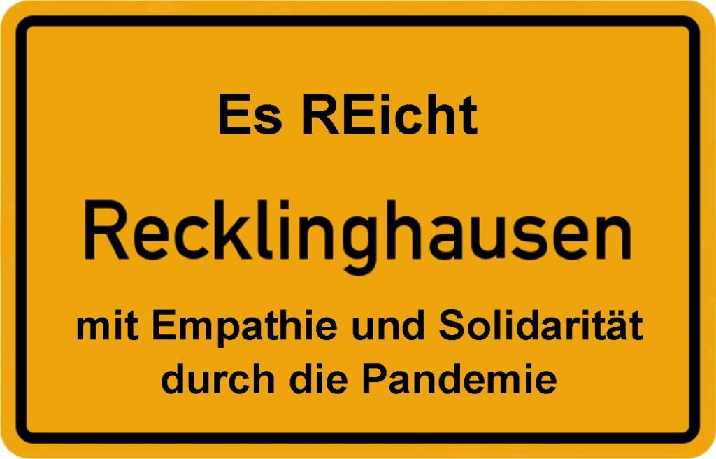 Bündnis Recklinghausen - Es REicht